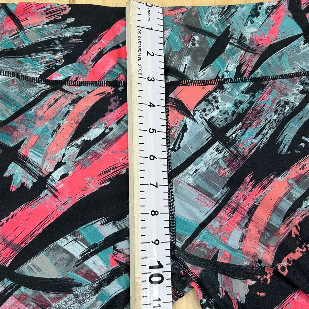 Fabletics Women’s Large Abstract Print Athletic Leggings Yoga Gym Running Pants - Picture 9 of 9